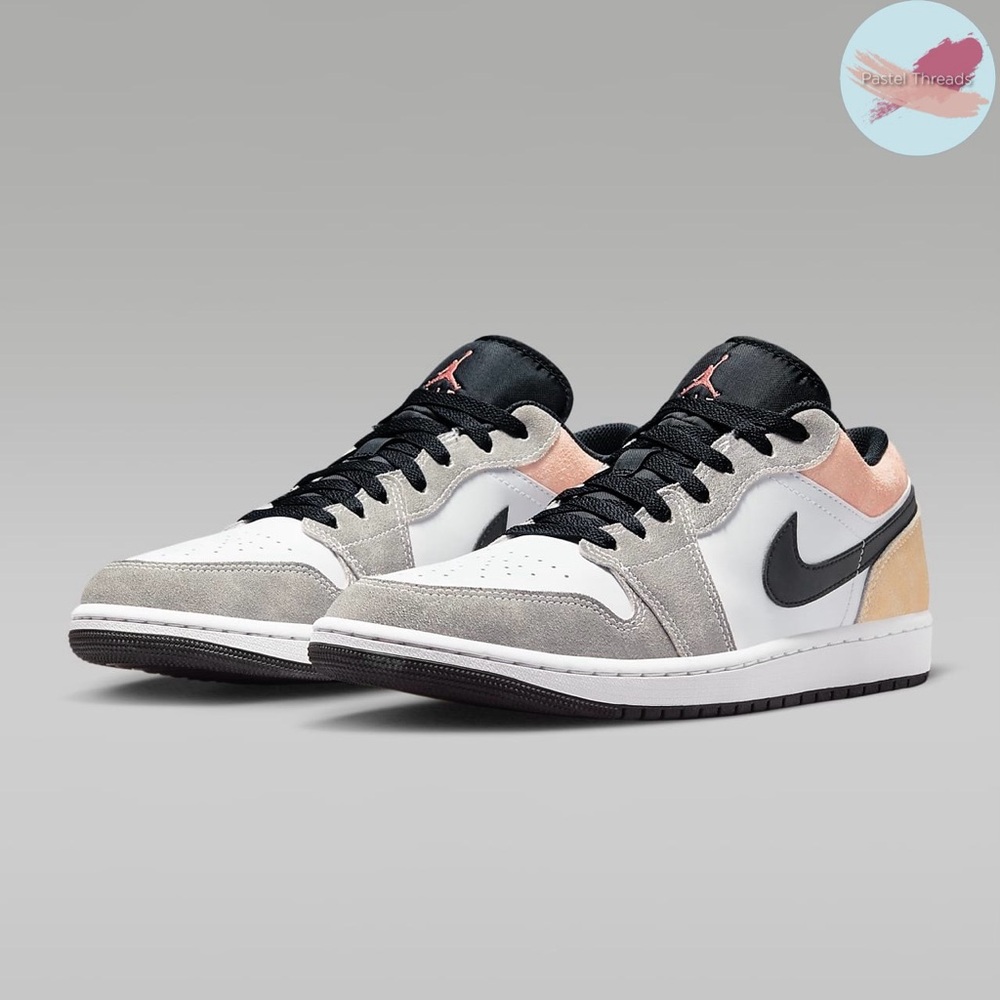 [NIB] DX4334-008 Nike Air Jordan 1 Low Black Magic Ember Sundial (Men's)